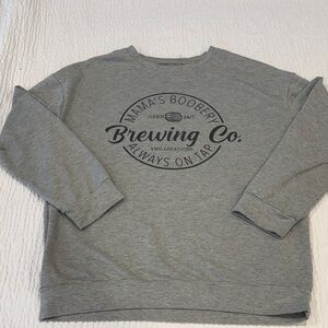 Mama’s Boobery Grey Sweatshirt Size L
